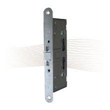 GERA 29 fire mortise lock, right-left, with rounded face plate 235/24 GERA 29 fire mortise lock, right-left, with rounded face plate 235/24