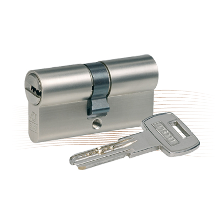 BASI CX6 DC 30x30 double cylinder lock, 5 keys