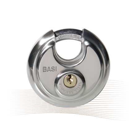 BASI RVS 610 padlock, 50/8/7