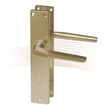 BASI ZB 4100 Standard-Beschlag BB, D-D 38-45/72, Messing F2