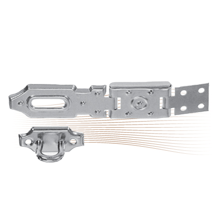 GERA 16 hasp 100x25, silver