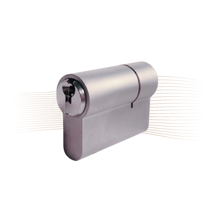 GERA profile cylinder housing with core 7100 BK 26