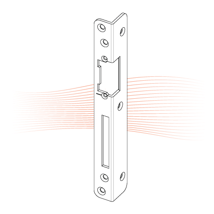 EFFEFF 069 iW3 bracket striking plate left ducat gold