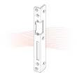 EFFEFF 069 iW3 bracket striking plate left ducat gold EFFEFF 069 iW3 bracket striking plate left ducat gold