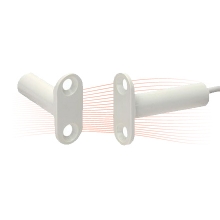 EFFEFF 10370-6 flush mounting round reed contact, noc, closer, with cable, 6 m EFFEFF 10370-6 flush mounting round reed contact, noc, closer, with cable, 6 m