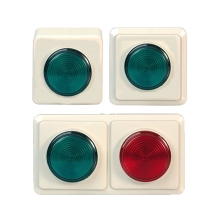 EFFEFF 1050R/G light signal, red-green, 12V surface mounting EFFEFF 1050R/G light signal, red-green, 12V surface mounting