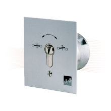 EFFEFF 1140-11 key switch, closing, flush mounting