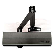 ASSA ABLOY Assa Abloy DC140, EN 2/3/4 door closer with link arm, black ASSA ABLOY Assa Abloy DC140, EN 2/3/4 door closer with link arm, black