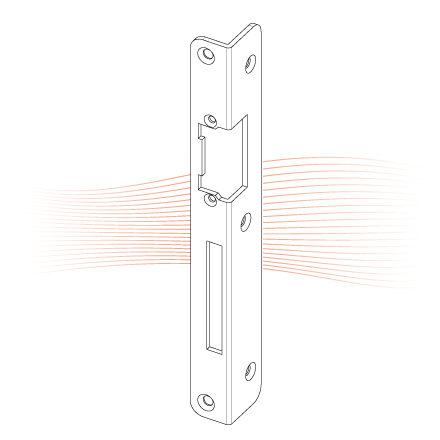 EFFEFF 278 iW3 Winkelschließblech links Edelstahl