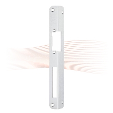 EFFEFF 324 iW bracket striking plate left dust grey EFFEFF 324 iW bracket striking plate left dust grey