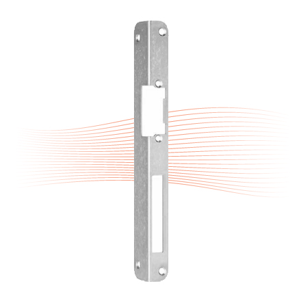EFFEFF 421 iW Winkelschließblech rechts geschliffen verzinkt