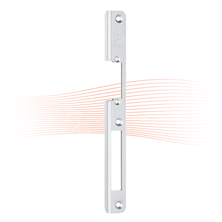 EFFEFF 542 iW Winkelschließblech rechts Edelstahl