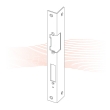 EFFEFF 080 iW bracket striking plate left ducat gold EFFEFF 080 iW bracket striking plate left ducat gold