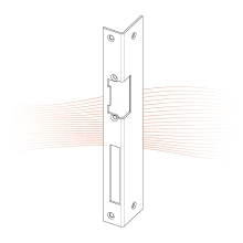 EFFEFF 422 iW bracket striking plate left stainless steel EFFEFF 422 iW bracket striking plate left stainless steel