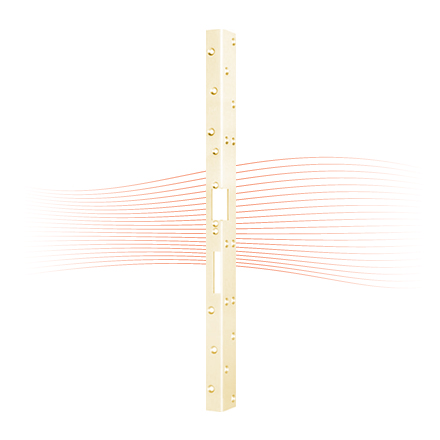 EFFEFF 071 SiiW Winkelschließblech links dukatengold