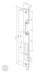 EFFEFF 356 HZ standard lapos előlap univerzális cink méretezett rajz