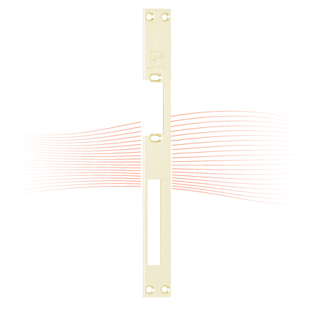 EFFEFF 051 HZ_fix Flachschließblech rechts dukatengold