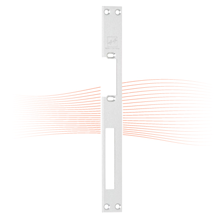 EFFEFF 051 HZ_fix flat striking plate right dust grey