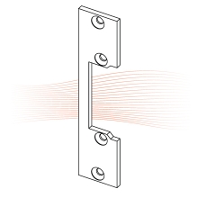 EFFEFF 106 kl short flat striking plate universal ducat gold EFFEFF 106 kl short flat striking plate universal ducat gold