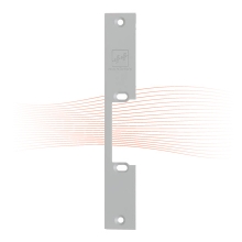 EFFEFF 099 kl_fix short flat striking plate universal dust grey EFFEFF 099 kl_fix short flat striking plate universal dust grey