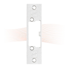 EFFEFF 545 kl Flachschließblech, kurz, mit Fallenführung universal Edelstahl EFFEFF 545 kl Flachschließblech, kurz, mit Fallenführung universal Edelstahl