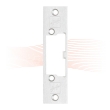 EFFEFF 545 kl Flachschließblech, kurz, mit Fallenführung universal Edelstahl EFFEFF 545 kl Flachschließblech, kurz, mit Fallenführung universal Edelstahl