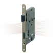 BASI ES 977 mortise lock PC right with rounded face plate 92/10/65 20