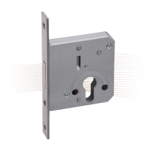 BASI ES-964 auxiliary mortise lock, 55 mm, 160/20 BASI ES-964 auxiliary mortise lock, 55 mm, 160/20