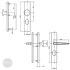 BASI SB 5000 ES0 ZA security fitting, K-H 38-44/10-18/72, angled natural alu dimensional drawing BASI SB 5000 ES0 ZA security fitting, K-H 38-44/10-18/72, angled natural alu dimensional drawing