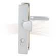 BASI SB 5000 SK2 ZA security fitting, K-H 38-44/10-18/72, angled natural alu