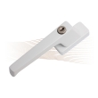 BASI FG 504 lockable window handle, white BASI FG 504 lockable window handle, white