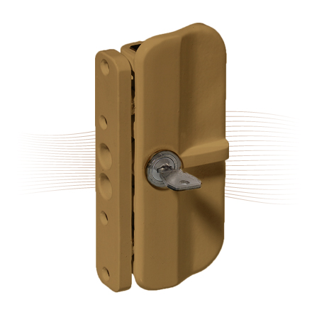 BASI FS 200 window lock, brown