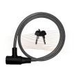BASI ZR1001 key spiral wire bicycle lock  1,0x100cm black