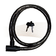 BASI ZR1201 key chain bicycle lock  1,8x120cm black