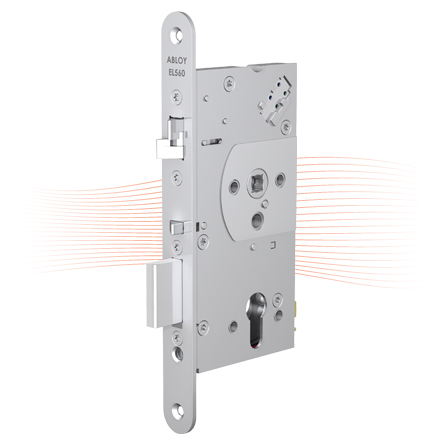 ABLOY EL 560 electromechanical mortise lock 72/55/24 (F)