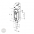 EFFEFF 16WRRE Wasserschutz-Türöffner 10-24V AC/DC universal Maßzeichnung