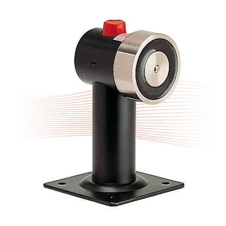 EFFEFF 838BW2U electric door holding magnet 800N floor 110mm, wall 155mm, interrupter