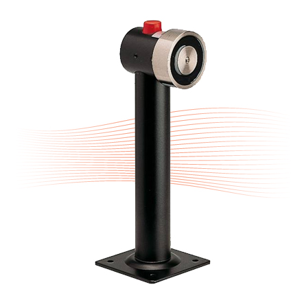 EFFEFF 858BW3 ajtótartó elektromágnes 1800N padló 220mm, fal 277mm
