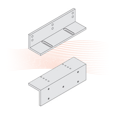 EFFEFF MAGAC U300/500 mounting bracket, Z-shaped, variable