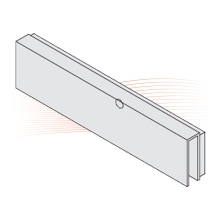 EFFEFF MAGAC G300 Glastürklebegehäuse, 12 mm stark EFFEFF MAGAC G300 Glastürklebegehäuse, 12 mm stark