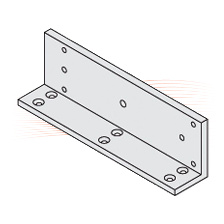 EFFEFF MAGAC L1200 Montagewinkel, L-förmig, zur Montage an Schiebetüren