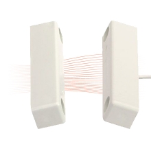 EFFEFF 030202.16 Aufputz Blockreedkontakt, Schließer, Überbrückungsschutz, mit Kabel, 6 m, VdS B EFFEFF 030202.16 Aufputz Blockreedkontakt, Schließer, Überbrückungsschutz, mit Kabel, 6 m, VdS B