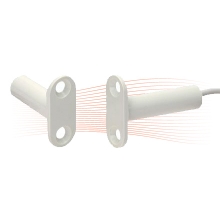 EFFEFF 030210.16 flush mounting round reed contact, no, closer, tamper-proof, with cable, 6 m, VdS B EFFEFF 030210.16 flush mounting round reed contact, no, closer, tamper-proof, with cable, 6 m, VdS B