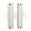 EFFEFF 030260.16 surface mounting flat reed contact, closer, tamper-proof and external magnet monitoring, 4-wire, mit Kabel, 6 m, VdS C EFFEFF 030260.16 surface mounting flat reed contact, closer, tamper-proof and external magnet monitoring, 4-wire, mit Kabel, 6 m, VdS C