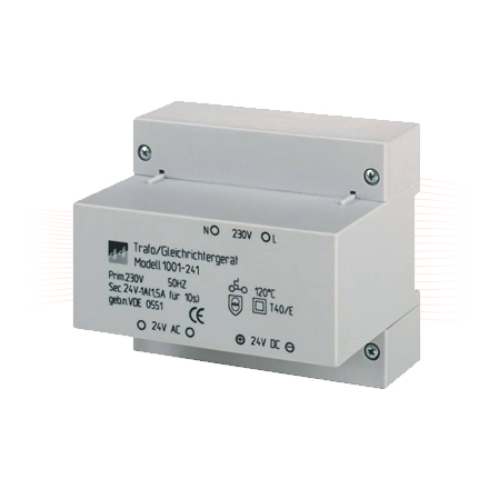 EFFEFF 1001-24-1----00 trafo 230V AC / 24V DC