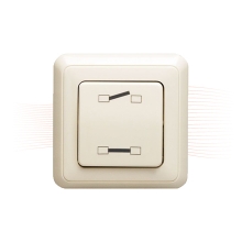 EFFEFF 3883 switch with door open/closed symbol, white,  flush mounting EFFEFF 3883 switch with door open/closed symbol, white,  flush mounting