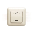 EFFEFF 3883 switch with door open/closed symbol, white,  flush mounting