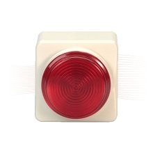 EFFEFF 1050R light signal, red, 24V surface mounting