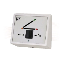 EFFEFF 7200-22------00 security switching panel, 12/24V DC, RAL 9002, surface mounting