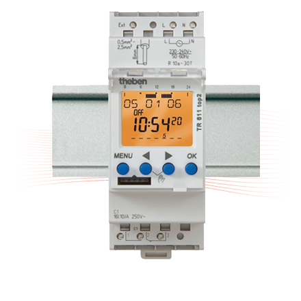 EFFEFF 2032-10 timer switch with day and week program